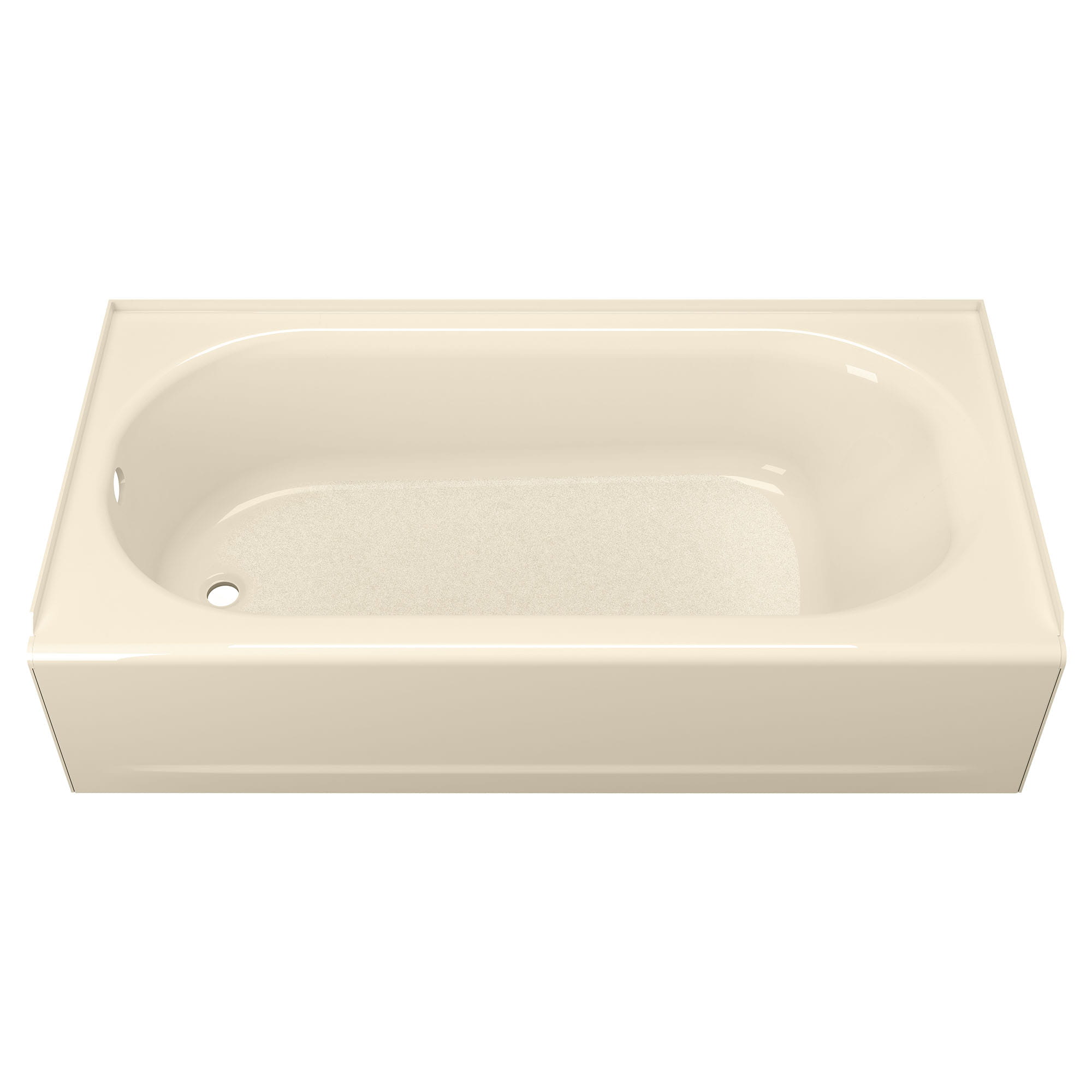 Princeton Americast 60 x 30 Inch Integral Apron Bathtub With Left Hand Outlet BONE